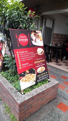 Restaurante energía