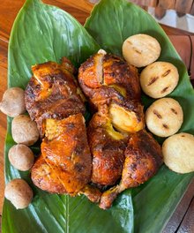 San brasas de la Villa pollo