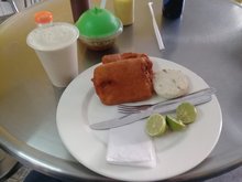 Tortas de pescado el Salvador