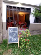 Tranvía y vino tinto