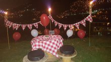 Urban picnic cafe