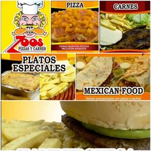 Zoo's Pizzas Y Carnes